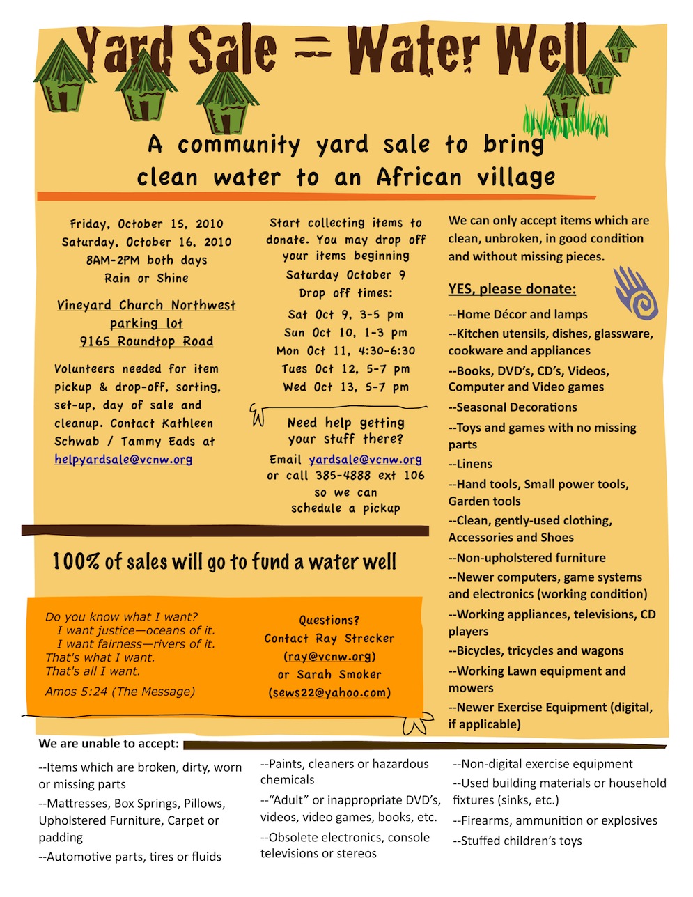 Yard sale